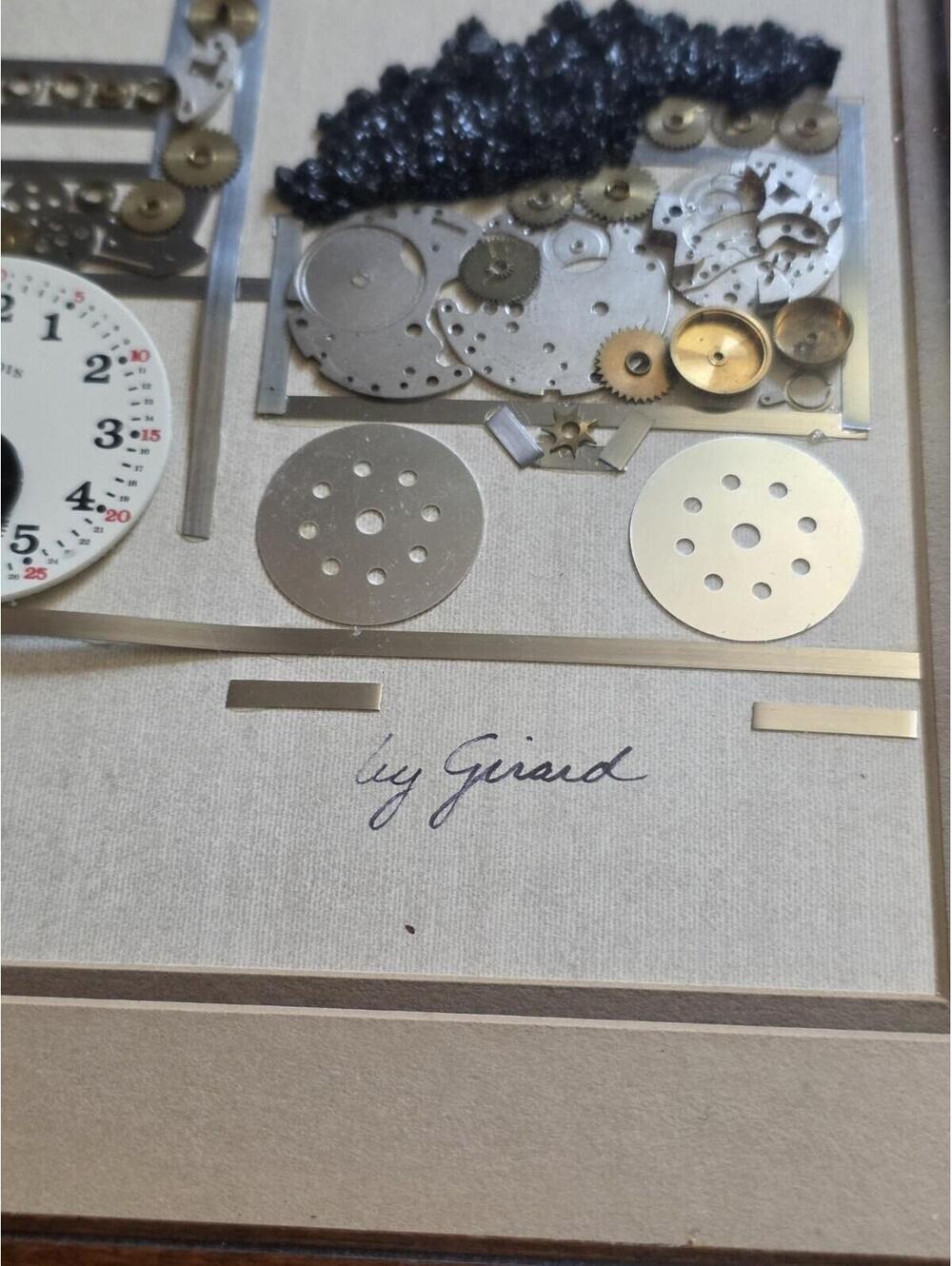 GIRARDS WATCH PICTURES Steam Engine made out of watch parts - Picture 4 of 7